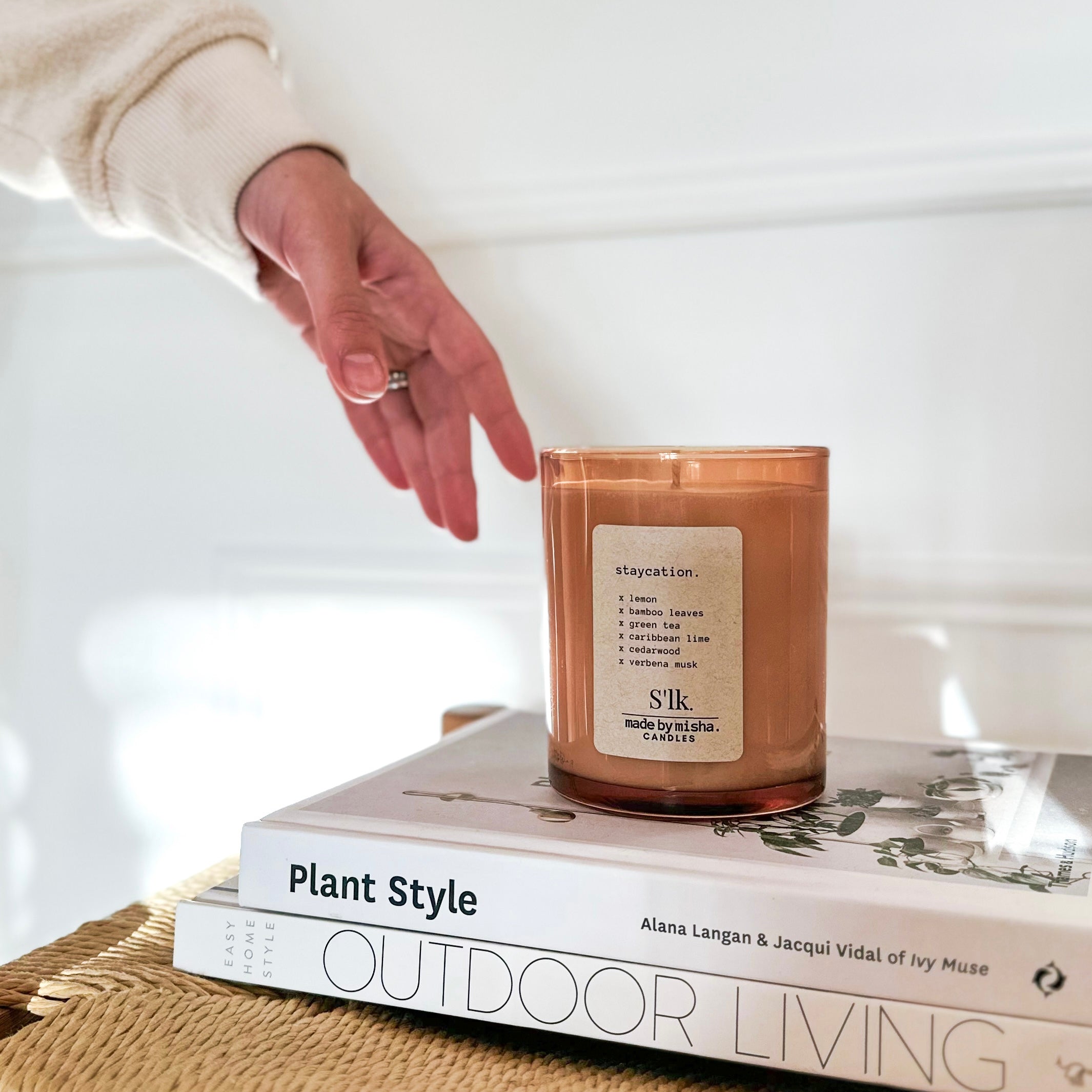 Collaboration Spotlight: Unveiling the 'Staycation' Candle - An Interview with SLK Soaps