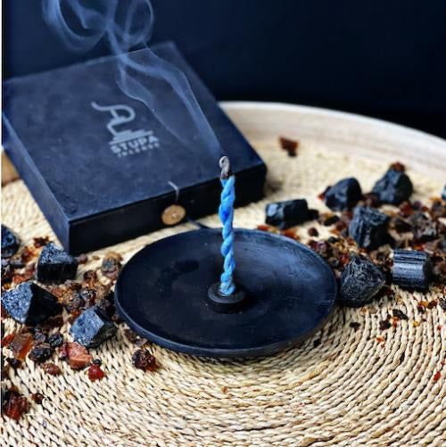 ceramic incense plate